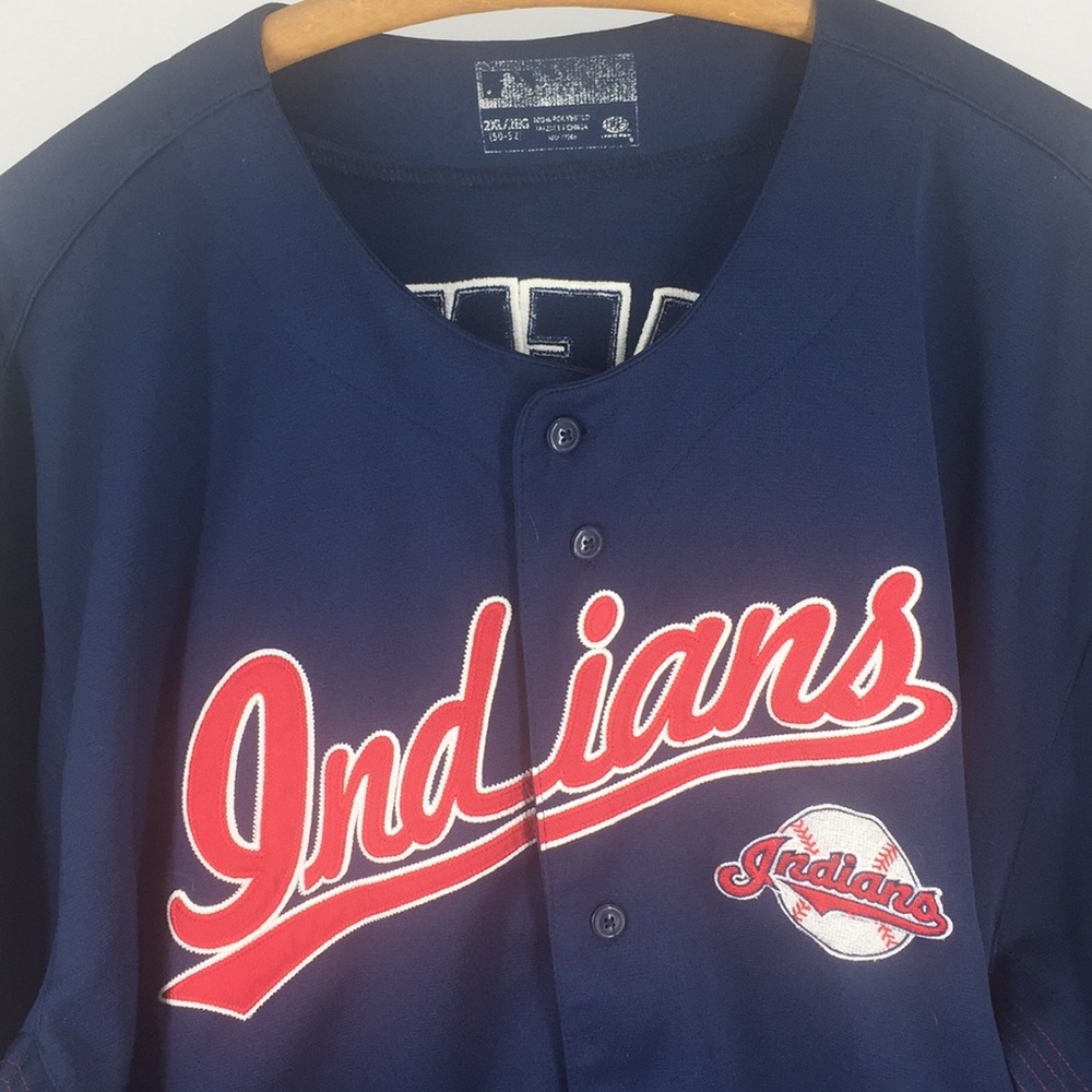 Travis Hafner #48 MLB Cleveland Indians Men's